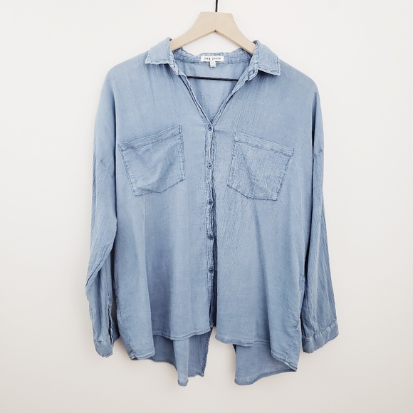 Rag Poets Tops - Rag Poets Button Down Top #T116